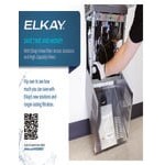 Zurn Elkay LZS8WSSK ezH20 8 GPH Stainless Steel Hands-Free Filtered Bottle Filling Station with Drinking Fountain - Chilled Zurn Elkay LZS8WSSK ezH20 8 GPH Stainless Steel Hands-Free Filtered Bottle Filling Station with Drinking Fountain - Chilled