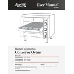 Avantco Equipment 177CNVROV10A Countertop Ventless Radiant Electric Conveyor Oven with 10 1/2