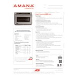 Amana AMSO35 Heavy-Duty Commercial Steamer Microwave Oven - 208/240V, 3500W Amana AMSO35 Heavy-Duty Commercial Steamer Microwave Oven - 208/240V, 3500W