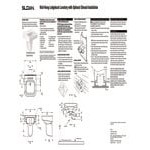 Sloan 3873306 Vitreous China Wall Mounted Ledgeback Lavatory with Single Centerset and Right Hand Soap Hole