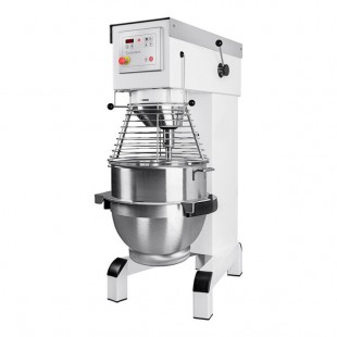 Varimixer V100PL V-Series 100 Qt. Planetary Floor Mixer with Power Bowl Lift and Standard Accessories - 208V, 4 hp
