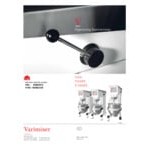 Varimixer V100PL V-Series 100 Qt. Planetary Floor Mixer with Power Bowl Lift and Standard Accessories - 208V, 4 hp