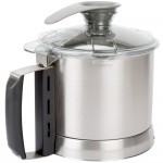 Robot Coupe BLIXER3 High-Speed 4 Qt. / 3.7 Liter Stainless Steel Batch Bowl Food Processor - 1 1/2 hp