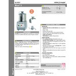 Robot Coupe BLIXER3 High-Speed 4 Qt. / 3.7 Liter Stainless Steel Batch Bowl Food Processor - 1 1/2 hp
