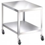 Lakeside 515 Stainless Steel Mobile NSF Equipment Stand with Undershelf - 21 1/4 Lakeside 515 Stainless Steel Mobile NSF Equipment Stand with Undershelf - 21 1/4