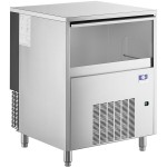 Manitowoc UNP0300A-161 Undercounter Air Cooled Nugget Ice Machine with 50 lb. Bin - 325 lb.