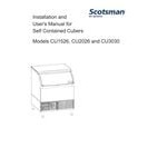 Scotsman CU3030SWX-1A Prodigy® Series 30