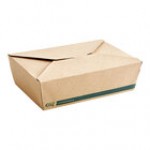 Choice Kraft Microwavable Folded Paper #3 Take-Out Customizable Container 7 3/4 Choice Kraft Microwavable Folded Paper #3 Take-Out Customizable Container 7 3/4