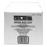 Giles GBF-80/80G LP 160 lb. 2-Unit Liquid Propane Floor Fryer - 160,000 BTU