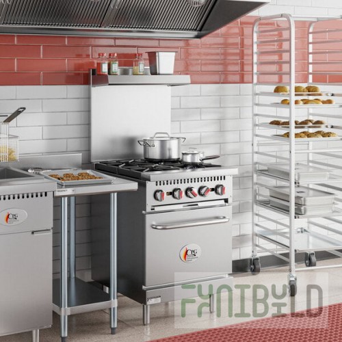 Cooking Performance Group S24-N Natural Gas 4 Burner 24