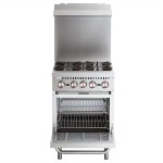 Cooking Performance Group S24-N Natural Gas 4 Burner 24