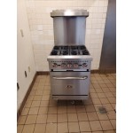 Cooking Performance Group S24-N Natural Gas 4 Burner 24