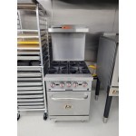 Cooking Performance Group S24-N Natural Gas 4 Burner 24