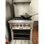 Cooking Performance Group S24-N Natural Gas 4 Burner 24