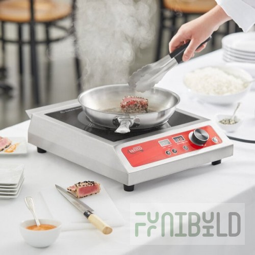 Avantco IC1800 Countertop Induction Range / Cooker - 120V, 1800W