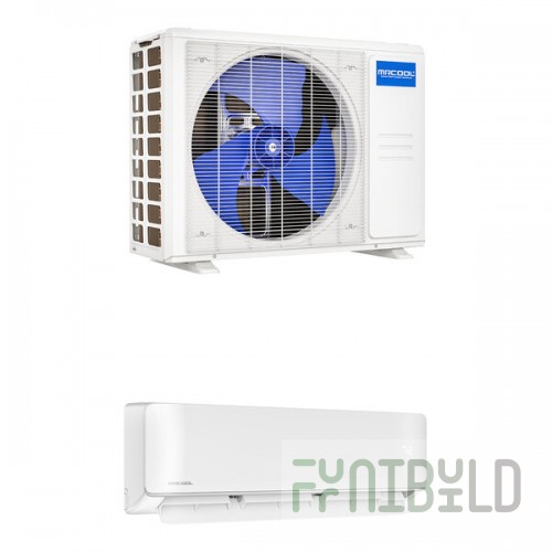 MRCOOL DIY 5th Gen Energy Star Series Ductless Mini-Split Inverter Wall-Mount Heat Pump System DIY-12-HP-WM-115D25-O - 115V, 12,000 BTU