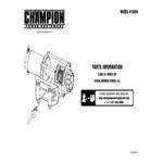 Champion Power Equipment ATV / UTV 12V DC Electric Winch Kit with 46' Galvanized Steel Aircraft Cable 13004 - 3,000 lb. Capacity