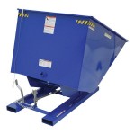 Vestil 2 Cubic Yard Medium-Duty Self-Dumping Steel Forklift Hopper D-200-MD - 4,000 lb. Capacity