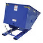 Vestil 2 Cubic Yard Medium-Duty Self-Dumping Steel Forklift Hopper D-200-MD - 4,000 lb. Capacity