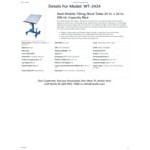 Vestil Mobile Lift / Tilt Table with 24 1/16