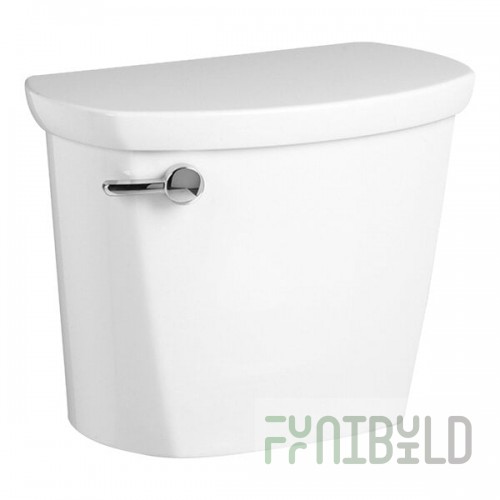 American Standard Cadet PRO Right Height 4188B104.020 White Vitreous China Toilet Tank with Lid and 10