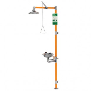 Guardian Equipment G1991-316 Type 316 Stainless Steel Safety Station with Eyewash