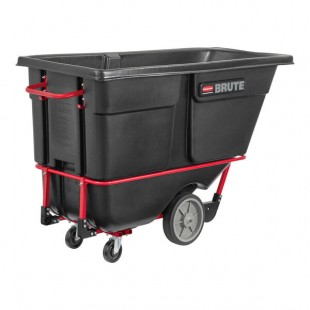 Rubbermaid® FG131600BLA BRUTE Black 1.0 Cubic Yard Tilt Truck / Trash Cart (2100 lb.) Rubbermaid® FG131600BLA BRUTE Black 1.0 Cubic Yard Tilt Truck / Trash Cart (2100 lb.)