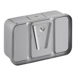 Lavex 40 fl. oz. (1,200 mL) Stainless Steel Manual Surface-Mounted Horizontal Foam Soap Dispenser