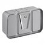 Lavex 40 fl. oz. (1,200 mL) Stainless Steel Manual Surface-Mounted Horizontal Foam Soap Dispenser