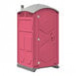 J & J Echo One ET701101X2008 Pink Portable Restroom - Assembled J & J Echo One ET701101X2008 Pink Portable Restroom - Assembled