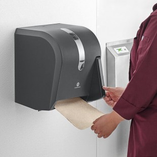 Georgia Pacific Pro Universal Push Paddle Roll Paper Towel Dispenser Georgia Pacific Pro Universal Push Paddle Roll Paper Towel Dispenser