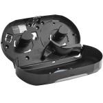 San Jamar R4070BKSS Summit Double Roll Jumbo Toilet Tissue Dispenser - Black San Jamar R4070BKSS Summit Double Roll Jumbo Toilet Tissue Dispenser - Black