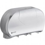 San Jamar R4070BKSS Summit Double Roll Jumbo Toilet Tissue Dispenser - Black San Jamar R4070BKSS Summit Double Roll Jumbo Toilet Tissue Dispenser - Black