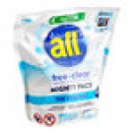 All Free Clear MIGHTY PACS 39-Count Laundry Detergent Pacs - 6/Case All Free Clear MIGHTY PACS 39-Count Laundry Detergent Pacs - 6/Case