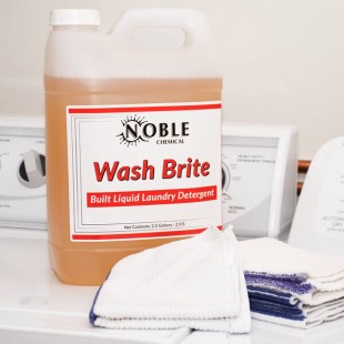 Noble 2.5 Gallon / 320 oz. Wash Brite Concentrated Laundry Detergent - 2/Case Noble 2.5 Gallon / 320 oz. Wash Brite Concentrated Laundry Detergent - 2/Case