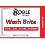 Noble 2.5 Gallon / 320 oz. Wash Brite Concentrated Laundry Detergent - 2/Case