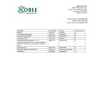 Noble 2.5 Gallon / 320 oz. Wash Brite Concentrated Laundry Detergent - 2/Case