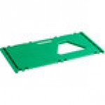 Cerobin 45 Gallon Green Rectangular Interchangeable Compost Bin Lid with Open Top and Handle Cerobin 45 Gallon Green Rectangular Interchangeable Compost Bin Lid with Open Top and Handle