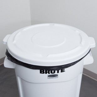 Rubbermaid® FG264560WHT BRUTE 44 Gallon White Round Trash Can Lid