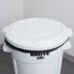 Rubbermaid® FG264560WHT BRUTE 44 Gallon White Round Trash Can Lid