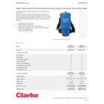 Clarke Comfort Pak 10 Qt. Backpack Vacuum with HEPA Filtration and Tool Kit - 110/120V Clarke Comfort Pak 10 Qt. Backpack Vacuum with HEPA Filtration and Tool Kit - 110/120V