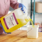 Noble Chemical 2.5 Gallon / 320 oz. Lemon Lance Lemon Concentrated Disinfectant & Detergent Cleaner - 2/Case