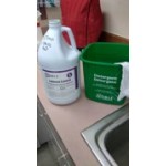 Noble Chemical 2.5 Gallon / 320 oz. Lemon Lance Lemon Concentrated Disinfectant & Detergent Cleaner - 2/Case