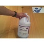 Noble Chemical 2.5 Gallon / 320 oz. Lemon Lance Lemon Concentrated Disinfectant & Detergent Cleaner - 2/Case