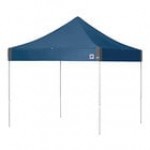 E-Z Up EC3STL10KFWHTSG Eclipse Instant Shelter 10' x 10' Steel Gray Canopy with White Frame E-Z Up EC3STL10KFWHTSG Eclipse Instant Shelter 10' x 10' Steel Gray Canopy with White Frame