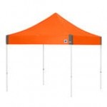 E-Z Up EC3STL10KFWHTSG Eclipse Instant Shelter 10' x 10' Steel Gray Canopy with White Frame E-Z Up EC3STL10KFWHTSG Eclipse Instant Shelter 10' x 10' Steel Gray Canopy with White Frame