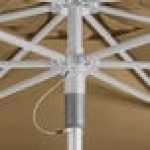 Lancaster Table & Seating 6' Nutmeg Push Lift Aluminum Umbrella