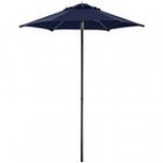 Lancaster Table & Seating 6' Nutmeg Push Lift Aluminum Umbrella
