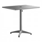 Lancaster Table & Seating 6' Nutmeg Push Lift Aluminum Umbrella