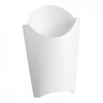Choice Large 16 oz. Paper Scoop Cup with Fry Design - 50/Pack